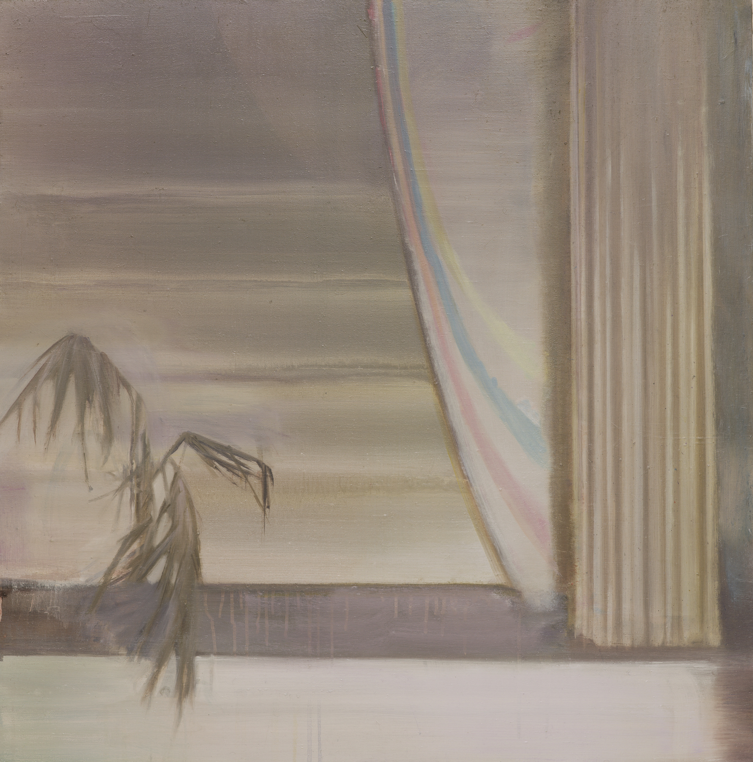 Eric Keller – Kleine Bühne mit Palme - 2021